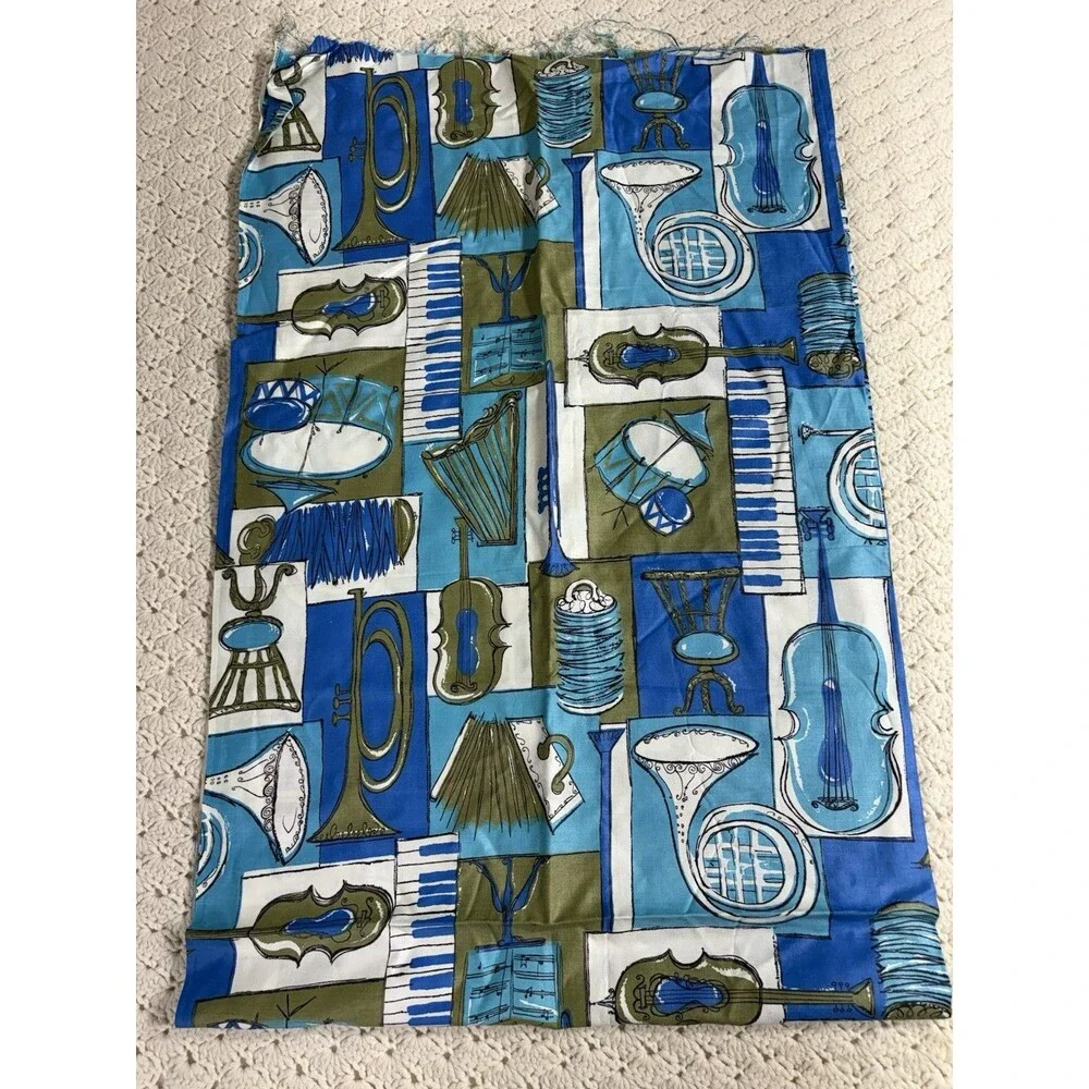Vintage Fabric Material 38